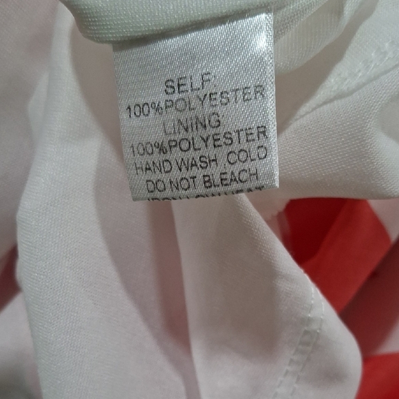 Lulu's Pink and White Boxy Tunic with 3/4 Sleeves - Picture 8 of 9